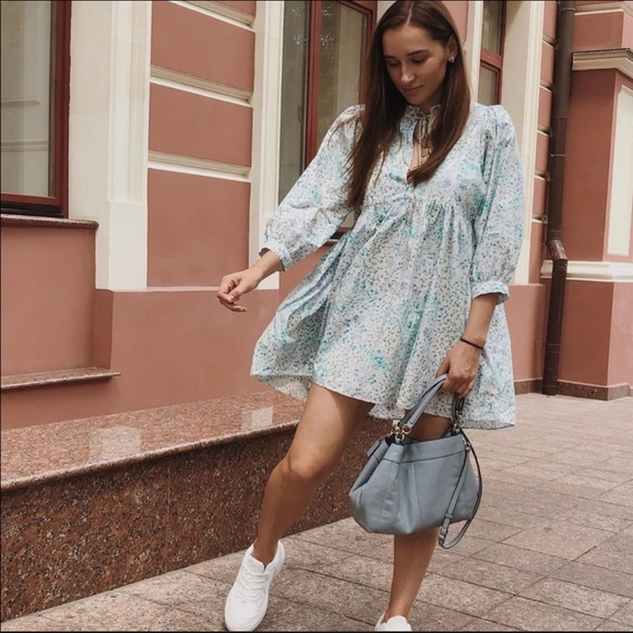 COPY - RINTED POPLIN DRESS - Picture 12 of 14